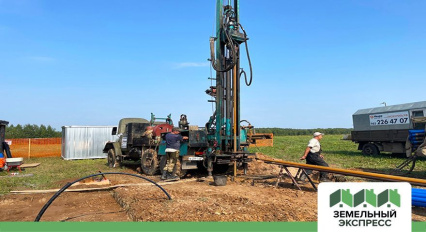 Бурение скважины для воды в поселке Рэд